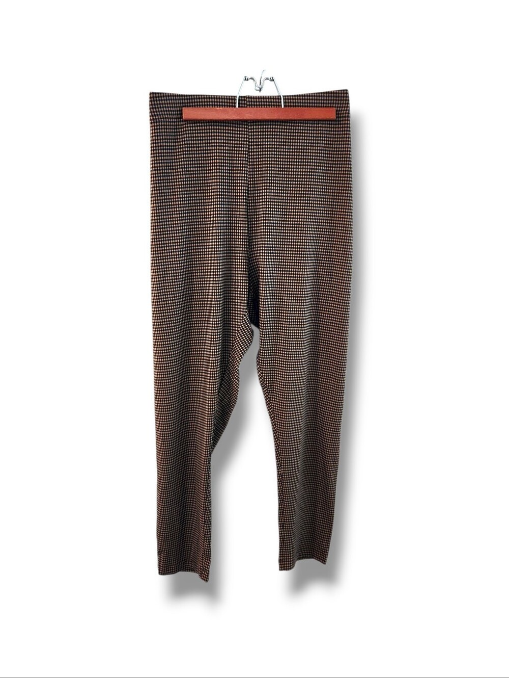 Old Navy High-Waisted Jersey Fashion Layering Plaid Leggings | 3X